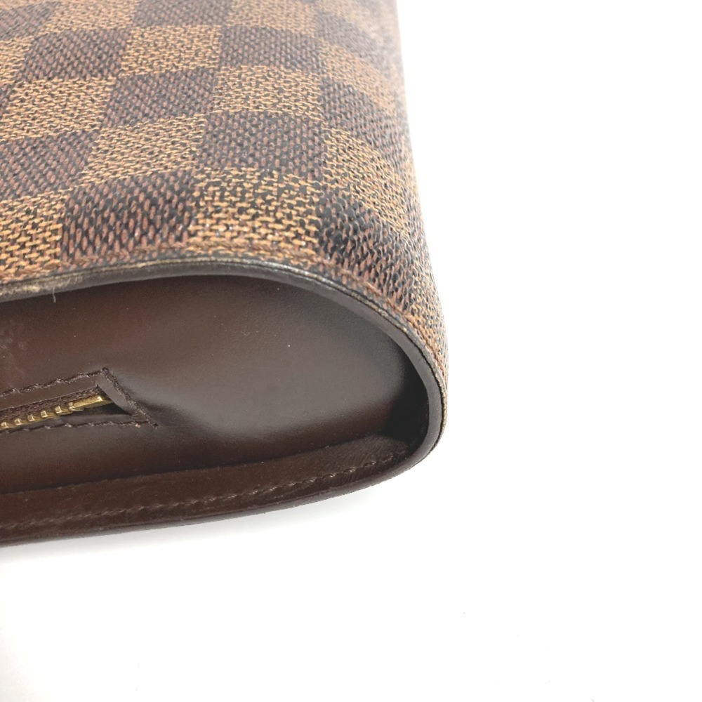 LOUIS VUITTON Brown Damier Canvas Pouch - Picture 5 of 15